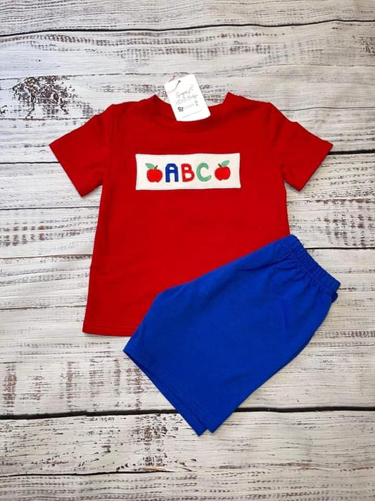 Boy ABC Short Set