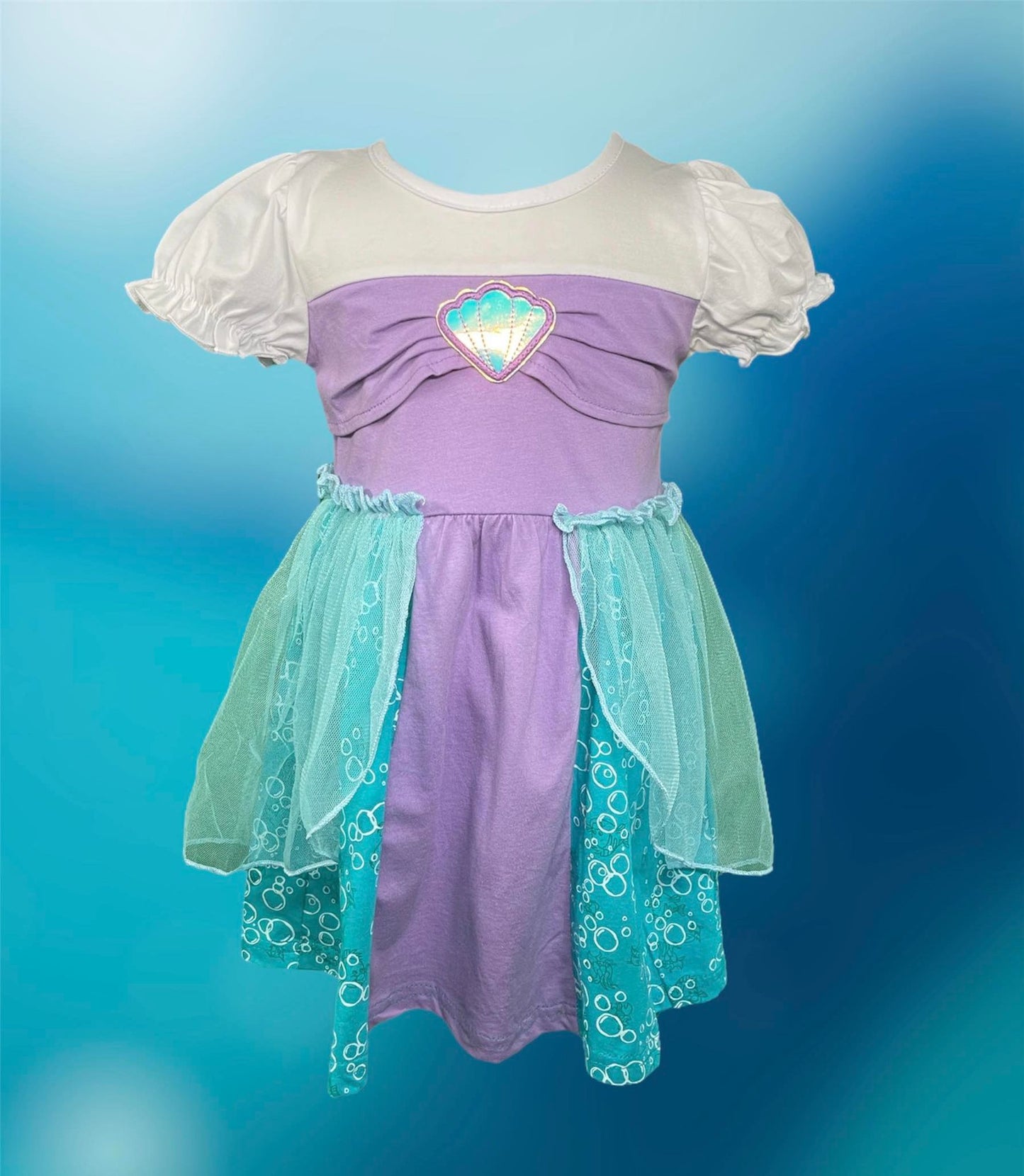 Part Of Your World Mermaid Princess Dress