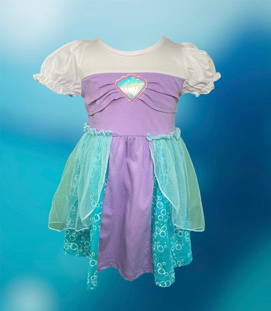 Part Of Your World Mermaid Princess Dress