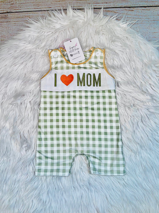 Boy’s - I 🧡 MOM Romper