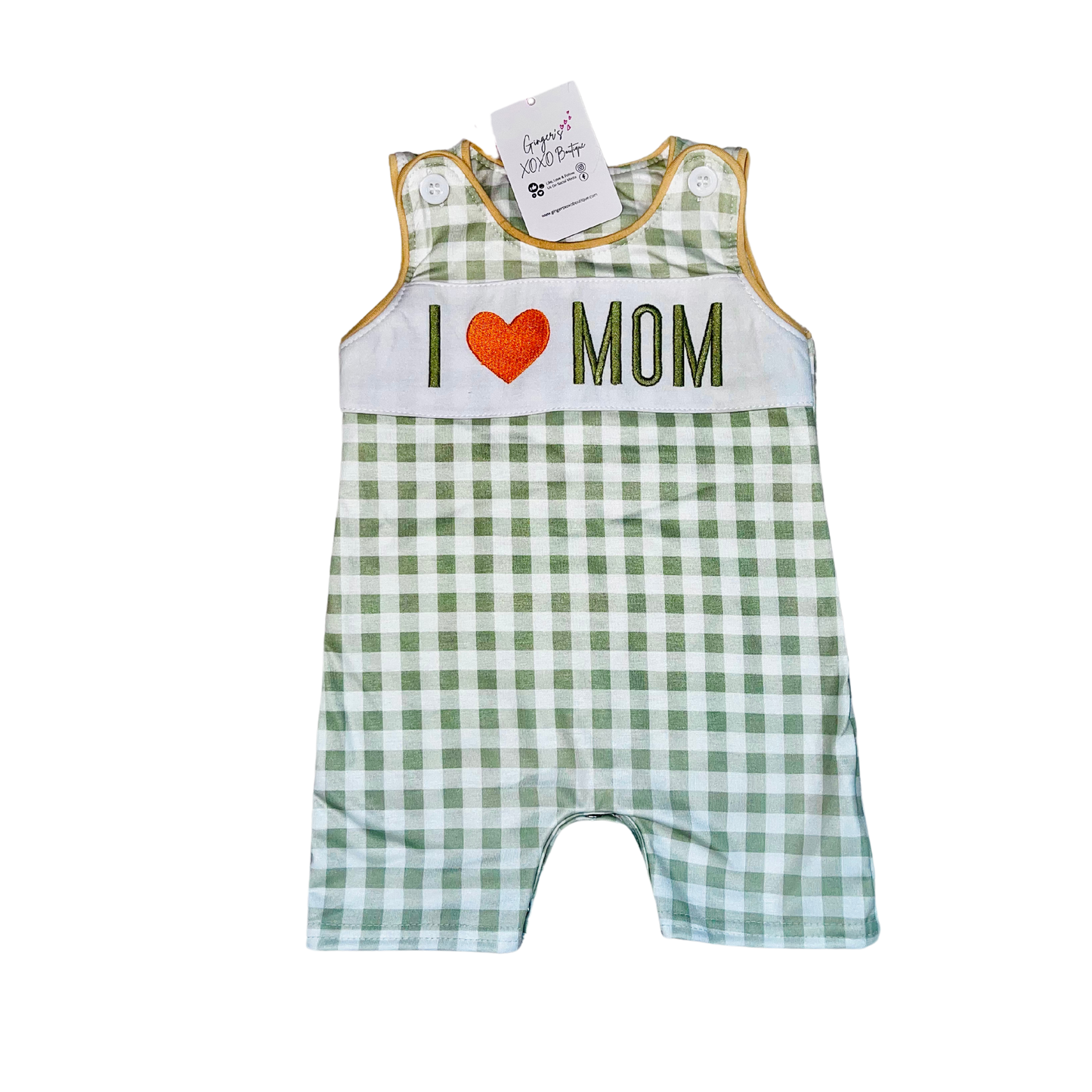 Boy’s - I 🧡 MOM Romper