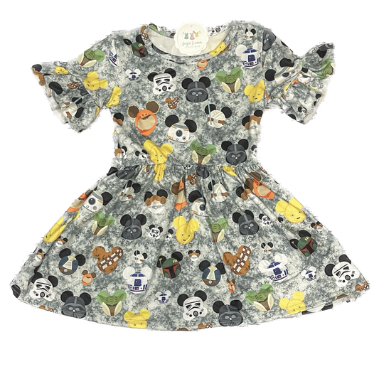 Character Themed Inspired Girls Dress