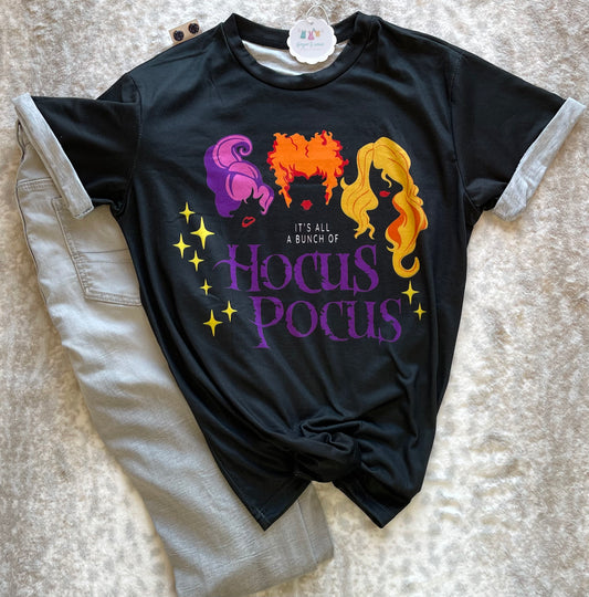 Hocus Pocus Short Graphic T-shirt