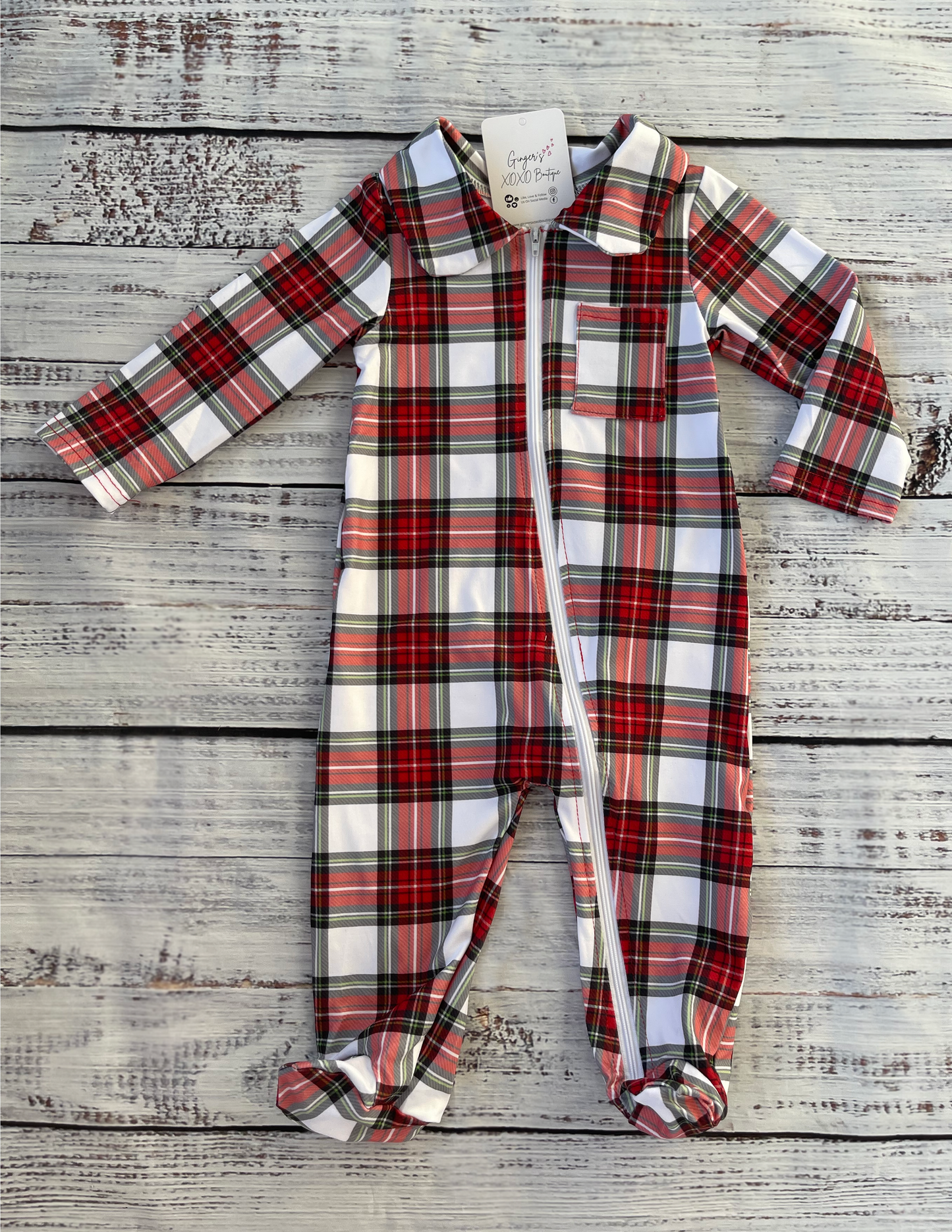 Christmas Holiday Classic Plaid Sleeper