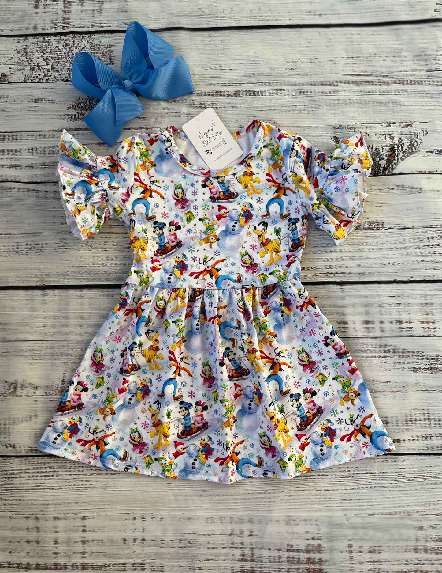 Girls Enchanted Winter Wonderland Dress